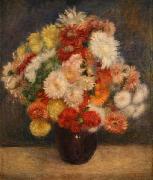 Bouquet of Chrysanthemums Pierre Auguste Renoir